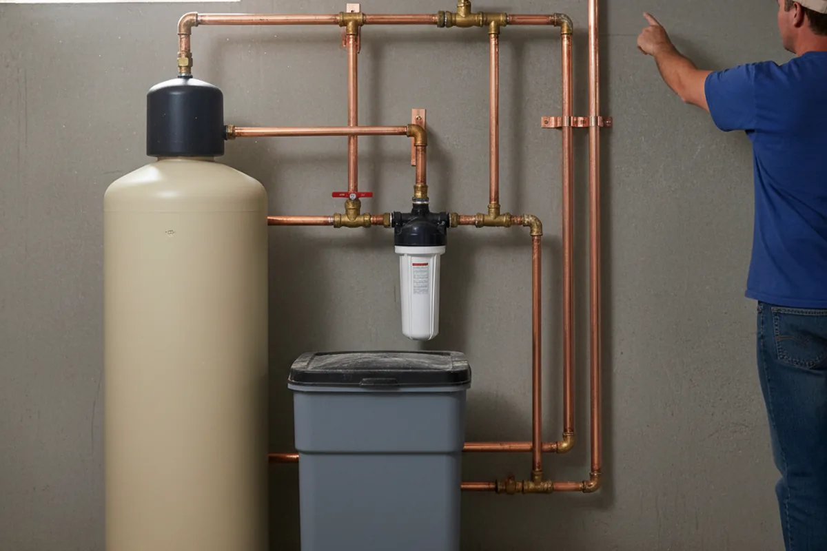 Whole-house water treatment system installed in Fillmore
